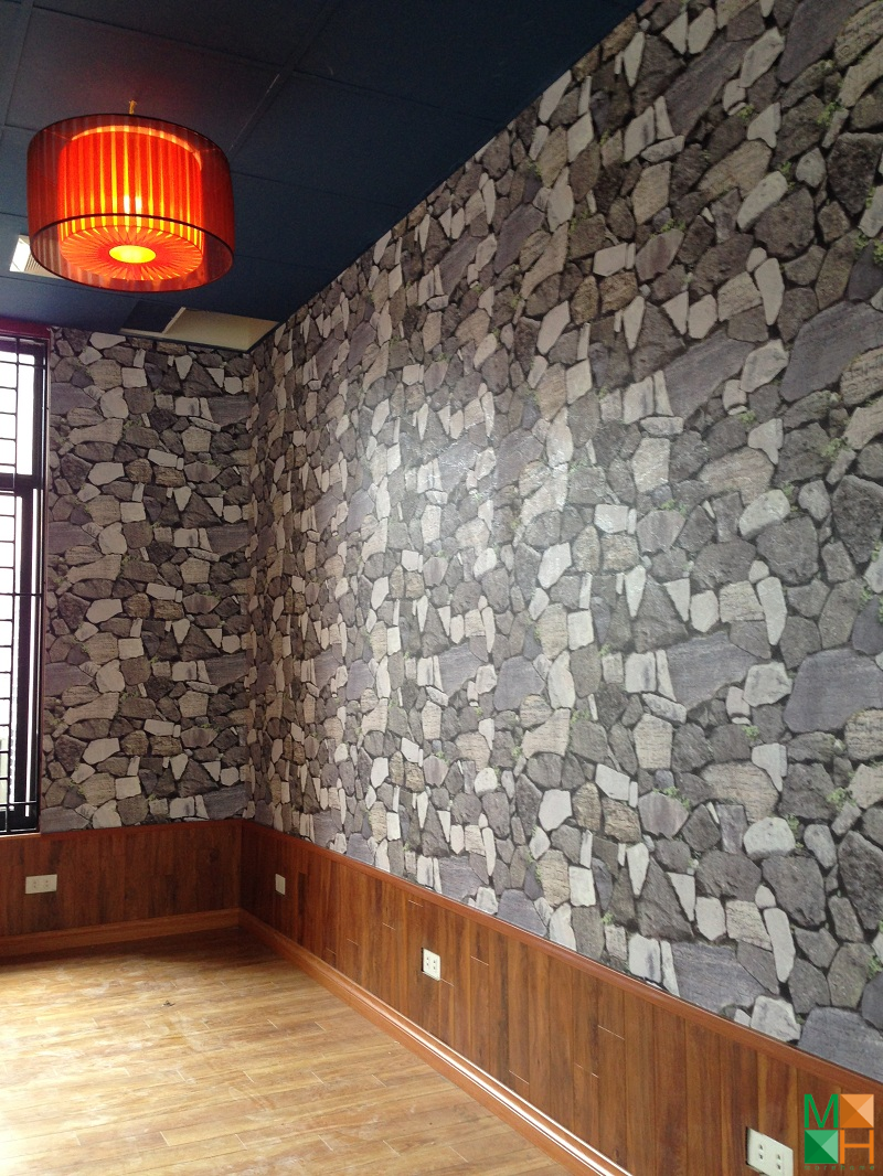 giấy dán tường cho quán ăn