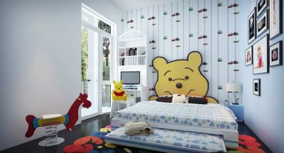 Chọn giấy dán tường cho phòng bé trai theo lứa tuổi
