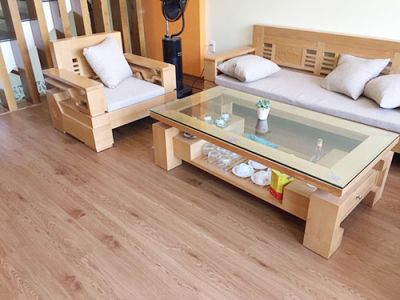 Lựa chọn Sàn nhựa Hải Phòng cho phòng khách