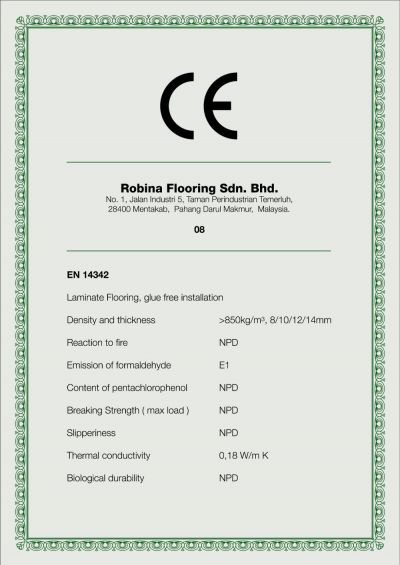 Chứng chỉ Tested to Comply with CE Marking