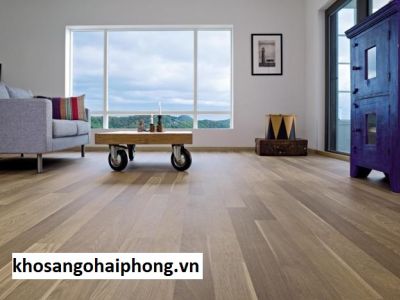 Sàn gỗ công nghiệp cho phòng cưới của các cặp vợ chồng trẻ thêm lãng mạn