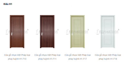 Cửa phay huỳnh H-series