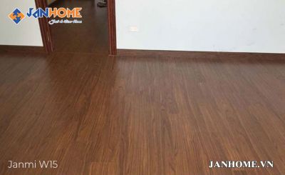 Sàn gỗ JANMI W15 - 12mm bản to