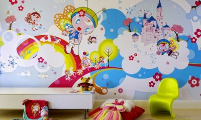 Giấy dán tường phòng trẻ em 08